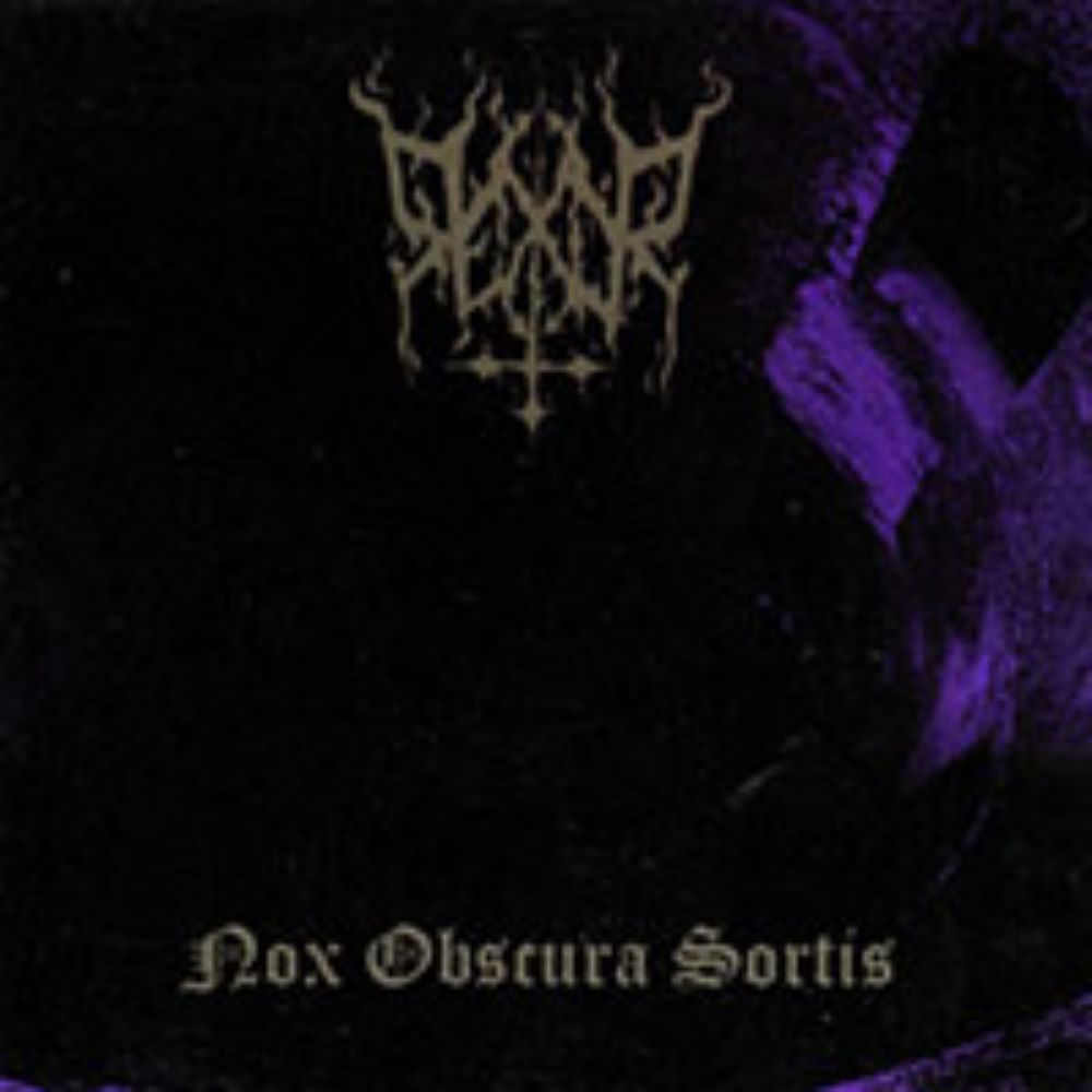 Front cover of "Nox Obscura Sortis" by Rexor available at Darkwoods Webstore
