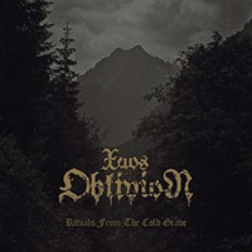 Front cover of "Rituals from the Cold Grave" by Xaos Oblivion available at Darkwoods Webstore
