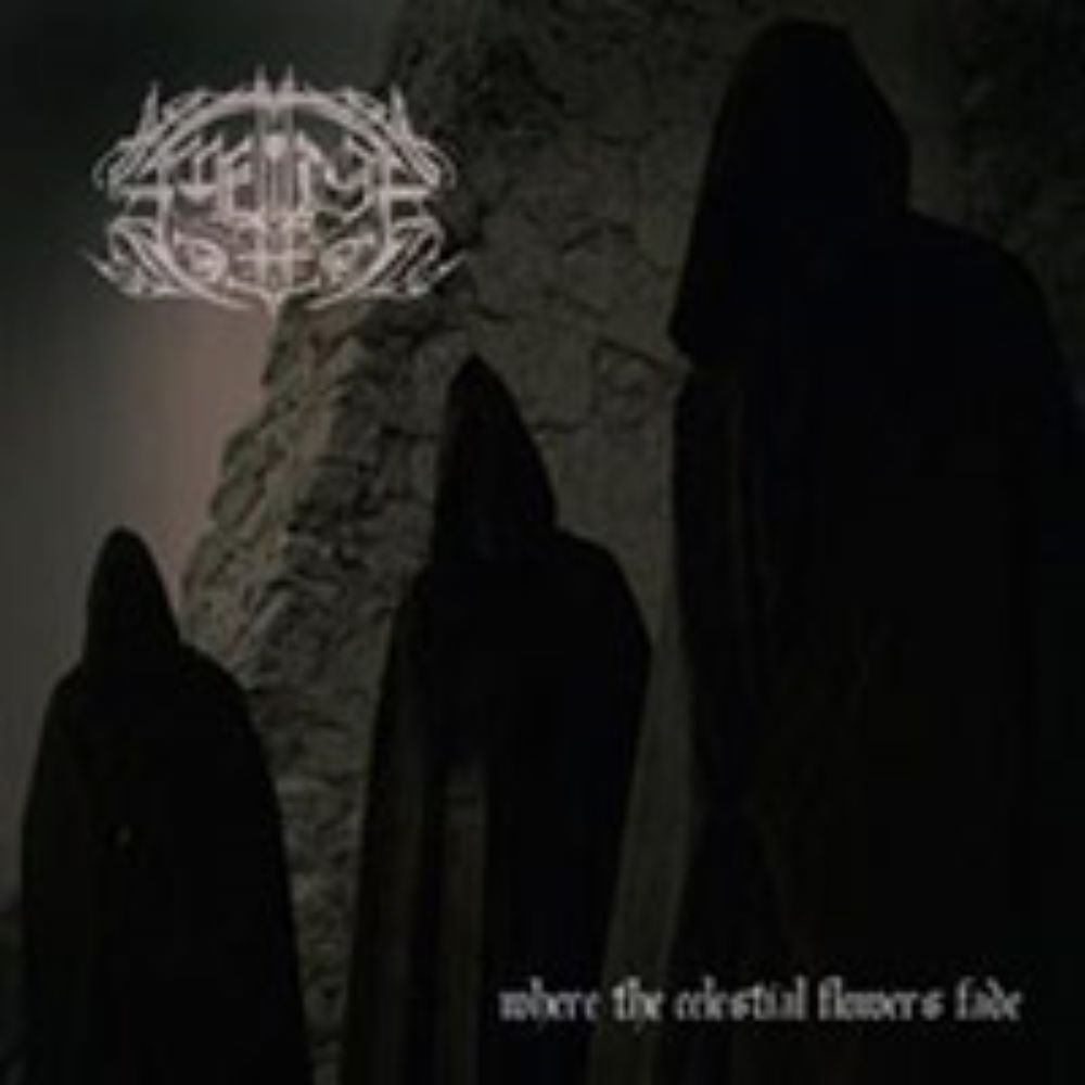 Front cover of "Where the Celestial Flowers Fade" by Amnion available at Darkwoods Webstore