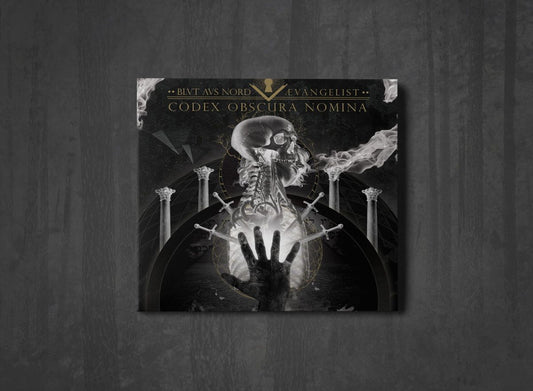 Additional artwork for "Codex Obscura Nomina" by Blut aus Nord / Ævangelist available at Darkwoods Webstore