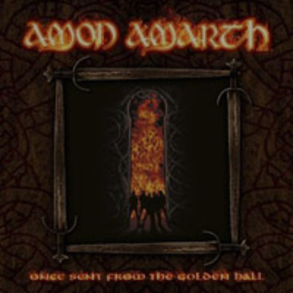Front cover of "Once Sent from the Golden Hall" by Amon Amarth available at Darkwoods Webstore
