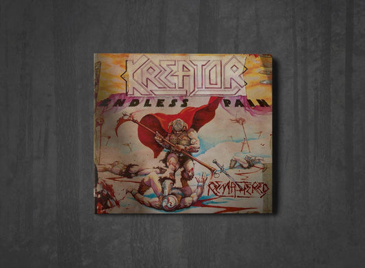 Additional artwork for "Endless Pain" by Kreator available at Darkwoods Webstore