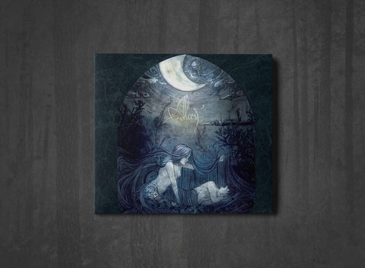 Additional artwork for "Écailles de Lune" by Alcest available at Darkwoods Webstore