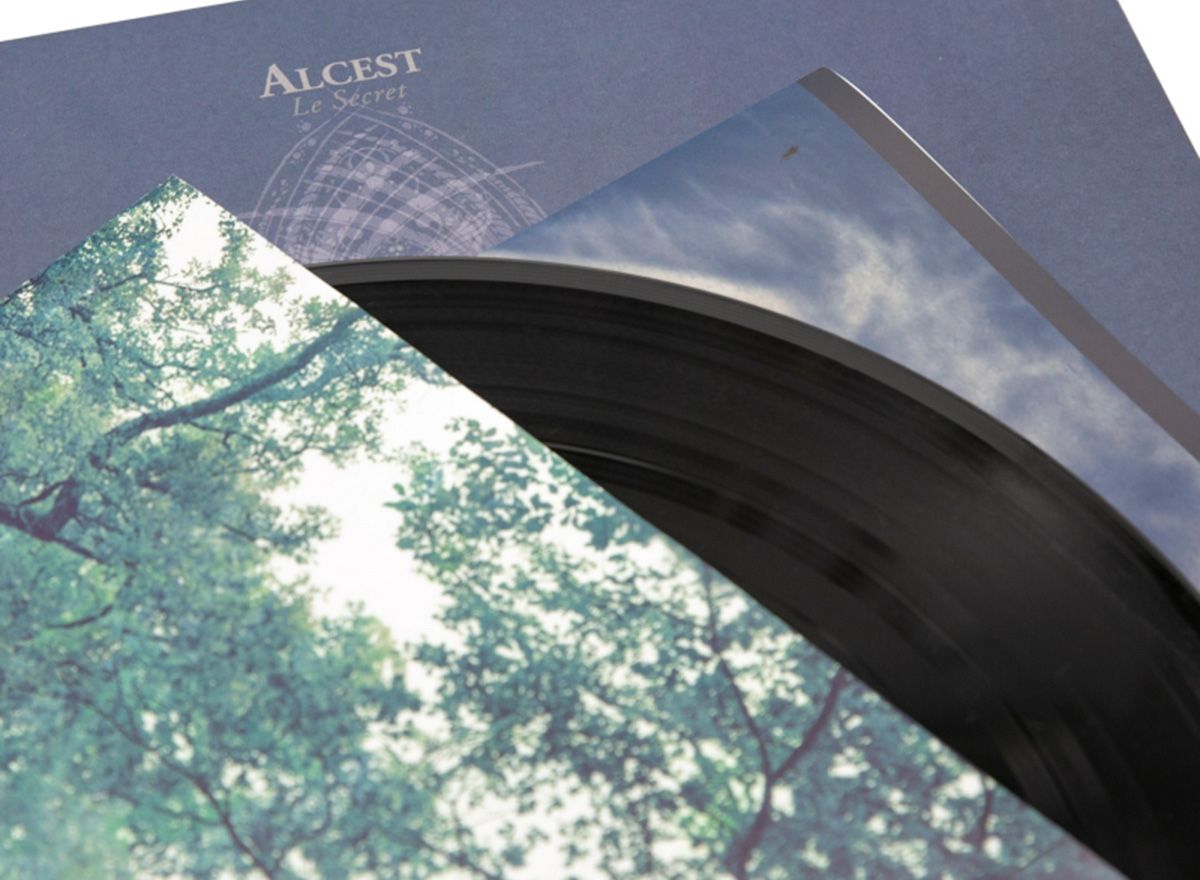 Additional artwork for "Le Secret" by Alcest available at Darkwoods Webstore