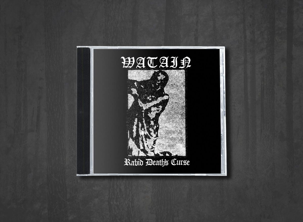 Additional artwork for "Rabid Death's Curse" by Watain available at Darkwoods Webstore