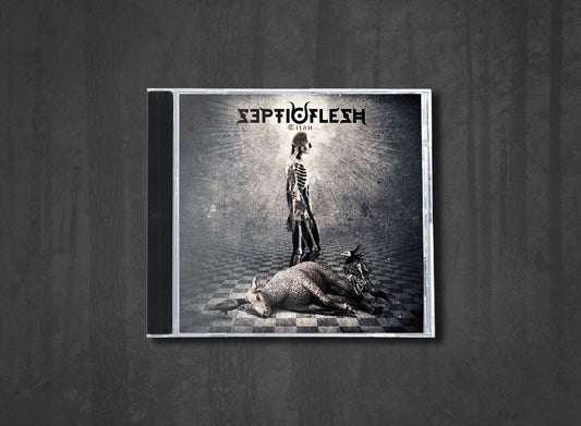Additional artwork for "Titan" by Septicflesh available at Darkwoods Webstore