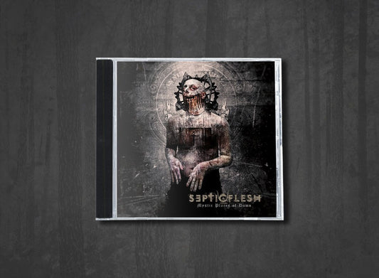 Additional artwork for "Mystic Places of Dawn" by Septicflesh available at Darkwoods Webstore