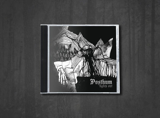 Additional artwork for "Lights Out" by Posthum available at Darkwoods Webstore