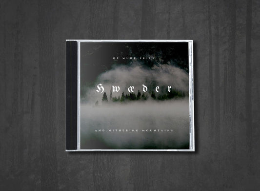 Additional artwork for "Of Murk Skies and Withering Mountains" by Hwæder available at Darkwoods Webstore