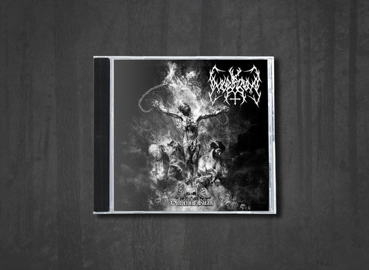 Additional artwork for "Victorious Satan" by Mørknatt available at Darkwoods Webstore