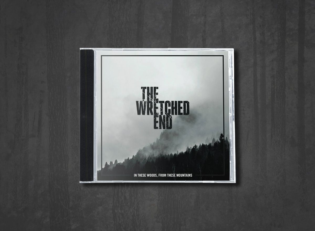 Additional artwork for "In These Woods, from These Mountains" by The Wretched End available at Darkwoods Webstore