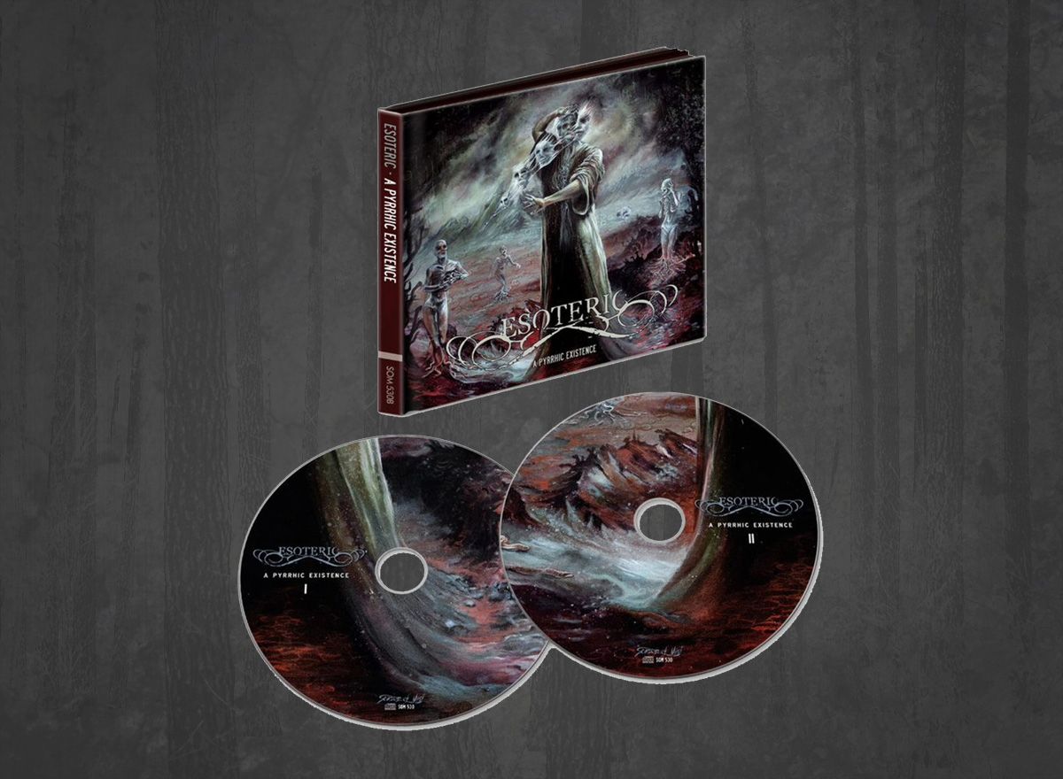 Additional artwork for "A Pyrrhic Existence" by Esoteric available at Darkwoods Webstore