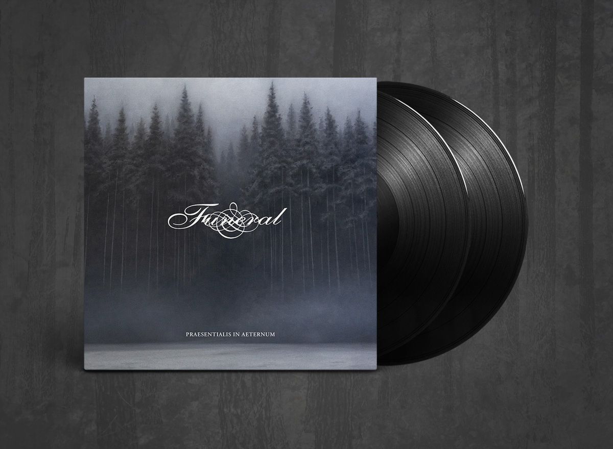 Additional artwork for "Praesentialis in Aeternum" by Funeral available at Darkwoods Webstore