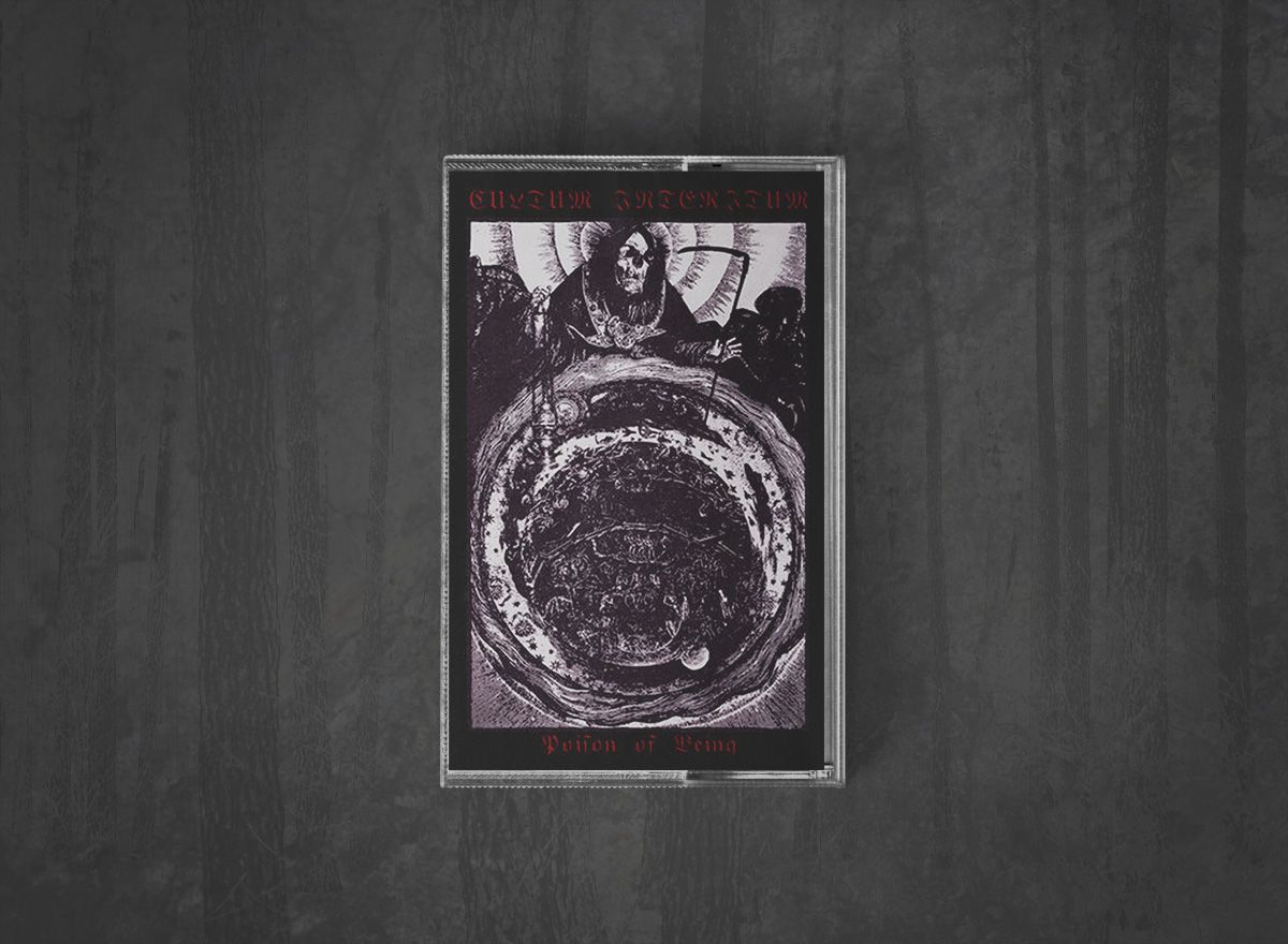 Additional artwork for "Poison of Being" by Cultum Interitum available at Darkwoods Webstore