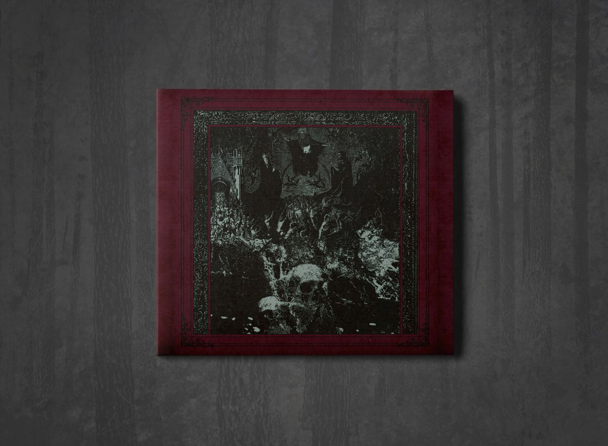 Additional artwork for "Veneration of the New Dawn" by Cultum Interitum available at Darkwoods Webstore