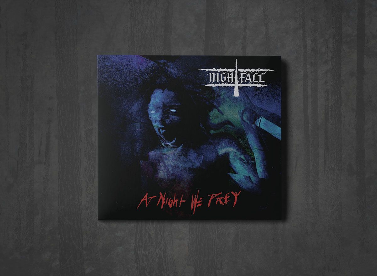 Additional artwork for "At Night We Prey" by Nightfall available at Darkwoods Webstore