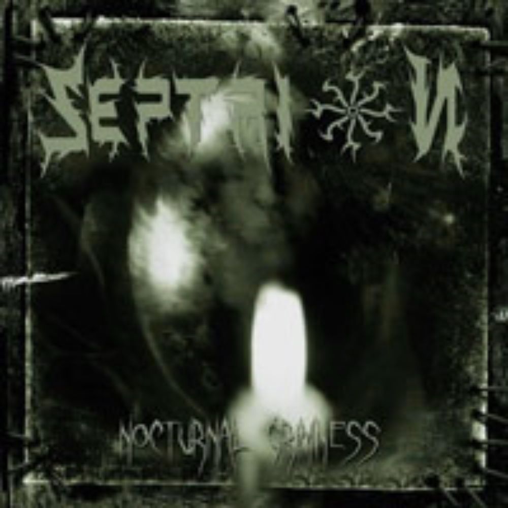 Front cover of "Nocturnal Grimness" by Septrion available at Darkwoods Webstore