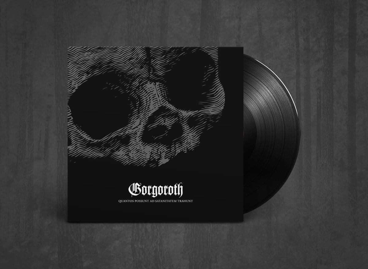 Additional artwork for "Quantos Possunt ad Satanitatem Trahunt" by Gorgoroth available at Darkwoods Webstore