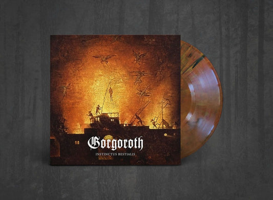Additional artwork for "Instinctus Bestialis" by Gorgoroth available at Darkwoods Webstore