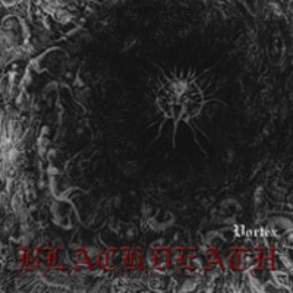Front cover of "Vortex" by Blackdeath available at Darkwoods Webstore