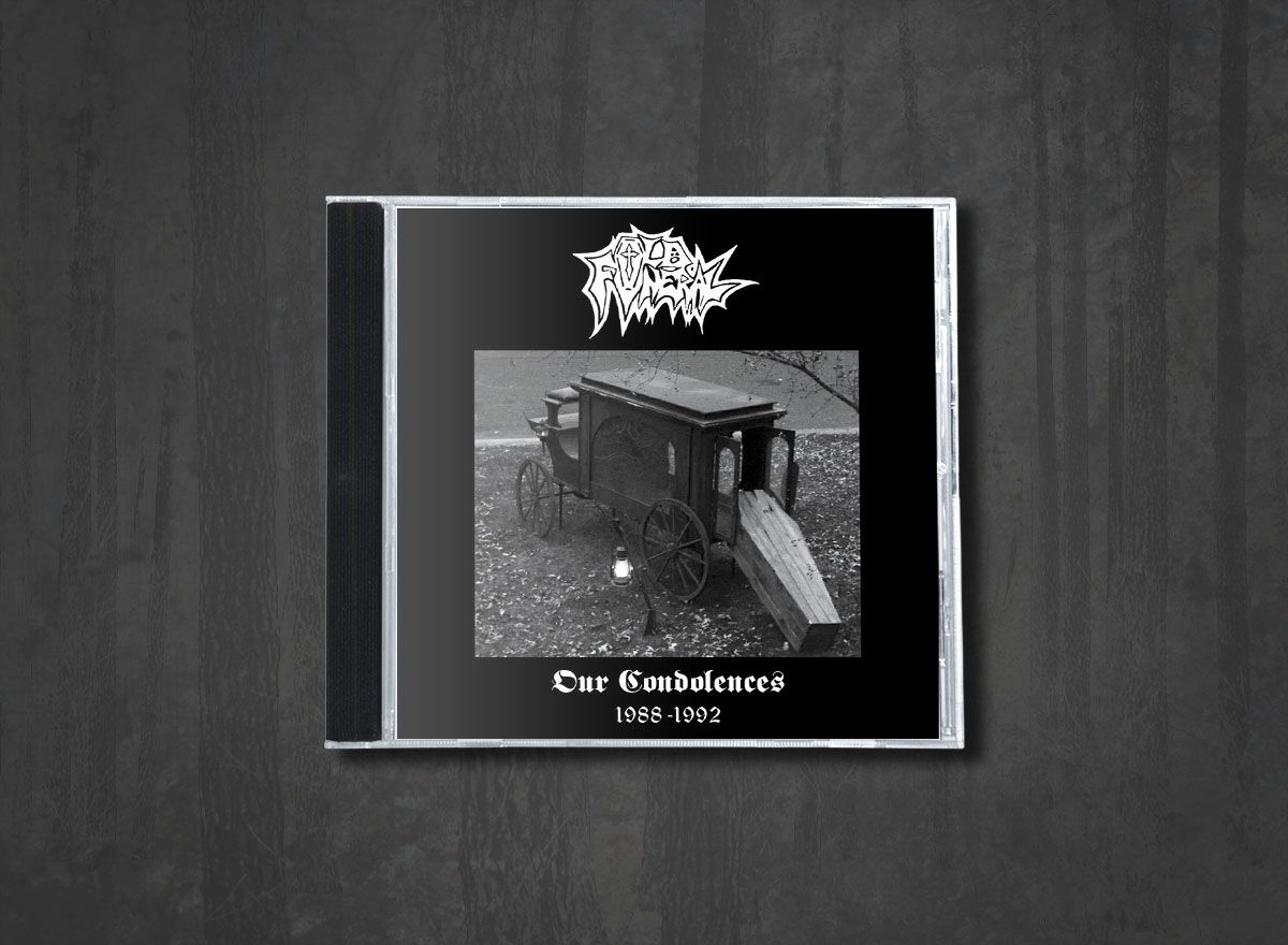 Additional artwork for "Our Condolences (1988-1992)" by Old Funeral available at Darkwoods Webstore