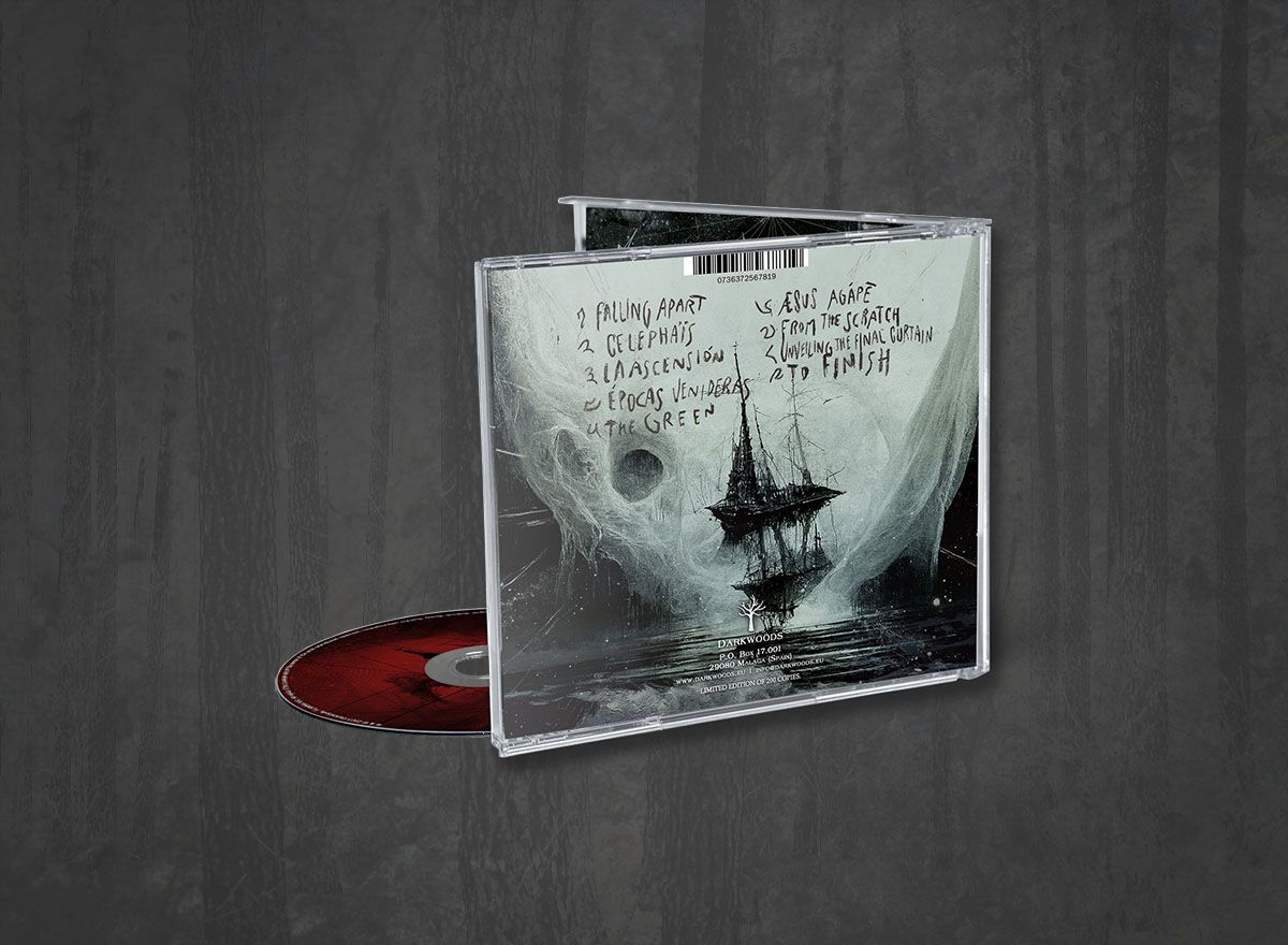 Additional artwork for "The Laniakea Architecture: Volume II" by As Light Dies available at Darkwoods Webstore