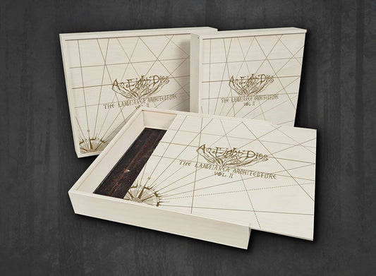 Additional artwork for "The Laniakea Architecture: Volume II" by As Light Dies available at Darkwoods Webstore