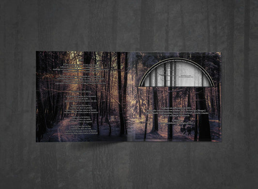 Additional artwork for "Frío" by Ornamentos del Miedo available at Darkwoods Webstore