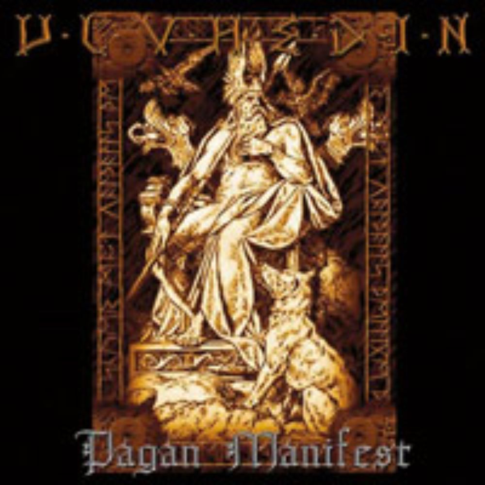 Front cover of "Pagan Manifest" by Ulvhedin available at Darkwoods Webstore