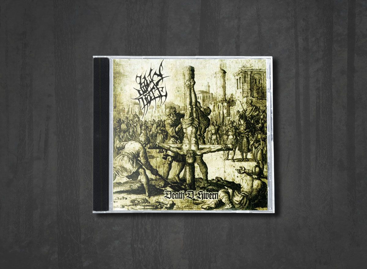 Additional artwork for "Death d'Hivern" by Dawn ov Hate available at Darkwoods Webstore