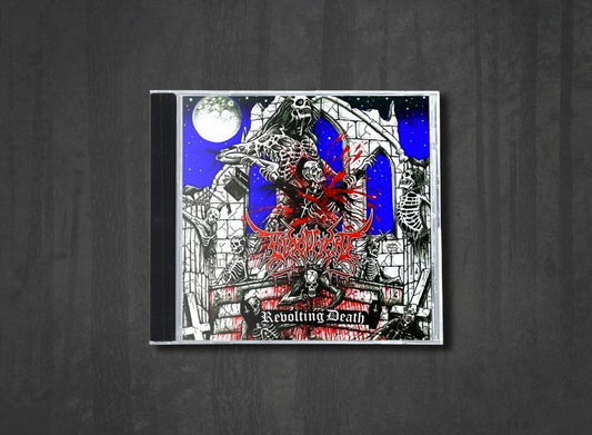 Additional artwork for "Revolting Death" by Bloodfiend available at Darkwoods Webstore