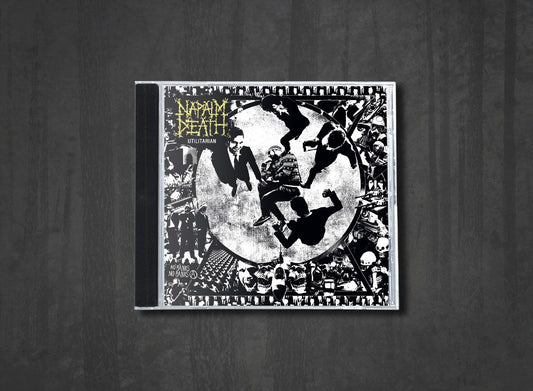 Additional artwork for "Utilitarian" by Napalm Death available at Darkwoods Webstore