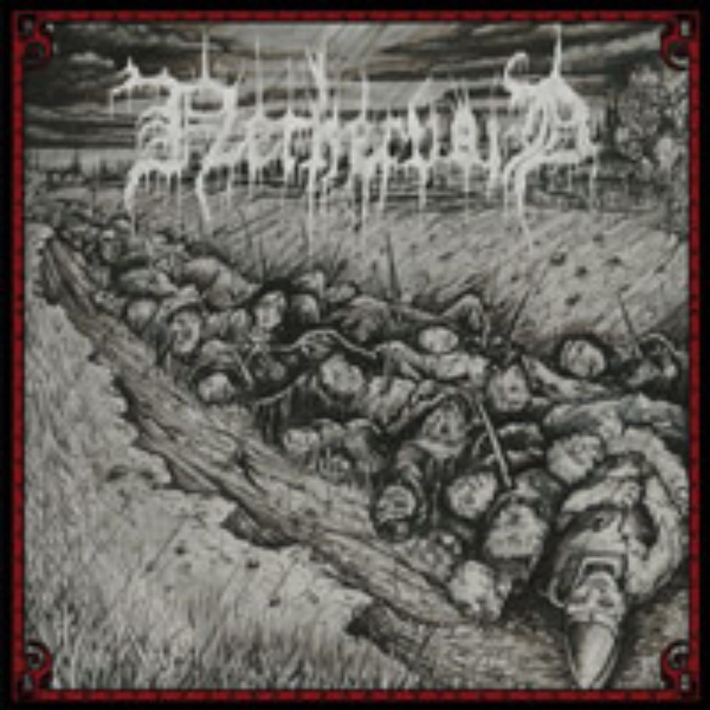 Front cover of "In Swarms of Godless Wrath" by Nethervoid available at Darkwoods Webstore