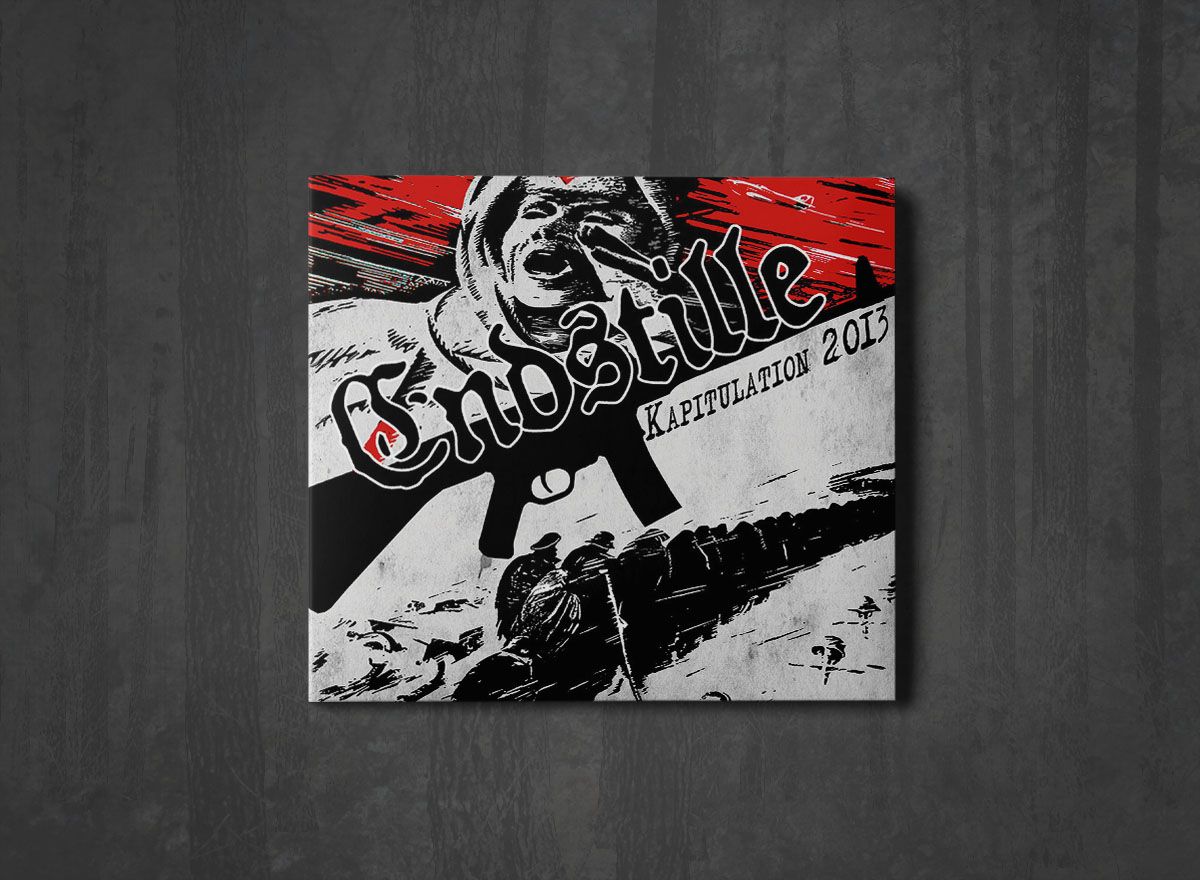 Additional artwork for "Kapitulation 2013" by Endstille available at Darkwoods Webstore