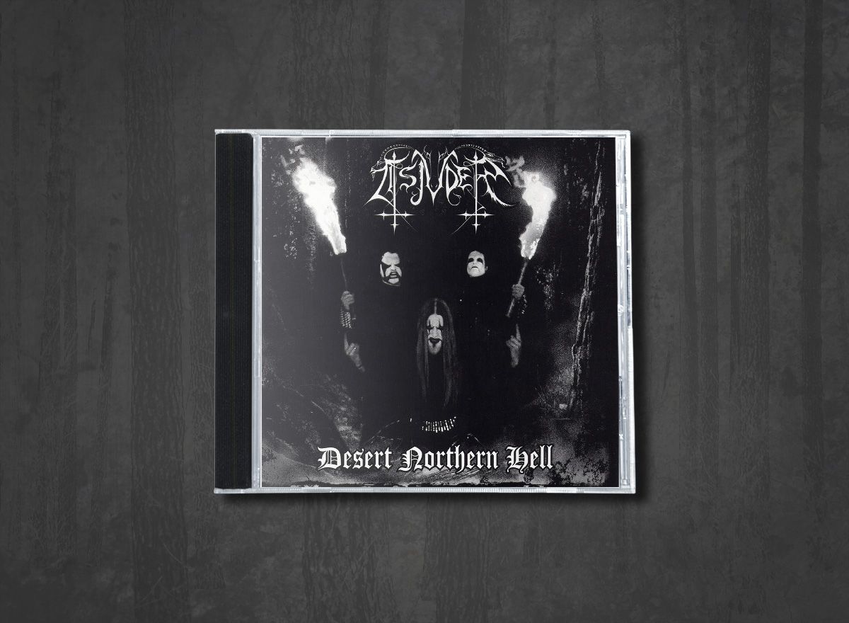 Additional artwork for "Desert Northern Hell" by Tsjuder available at Darkwoods Webstore