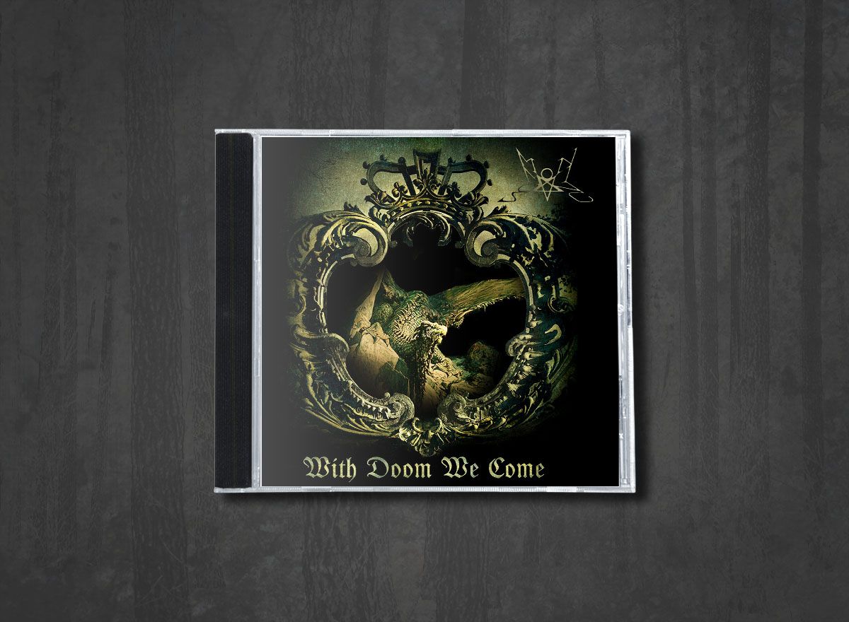 Additional artwork for "With Doom We Come" by Summoning available at Darkwoods Webstore