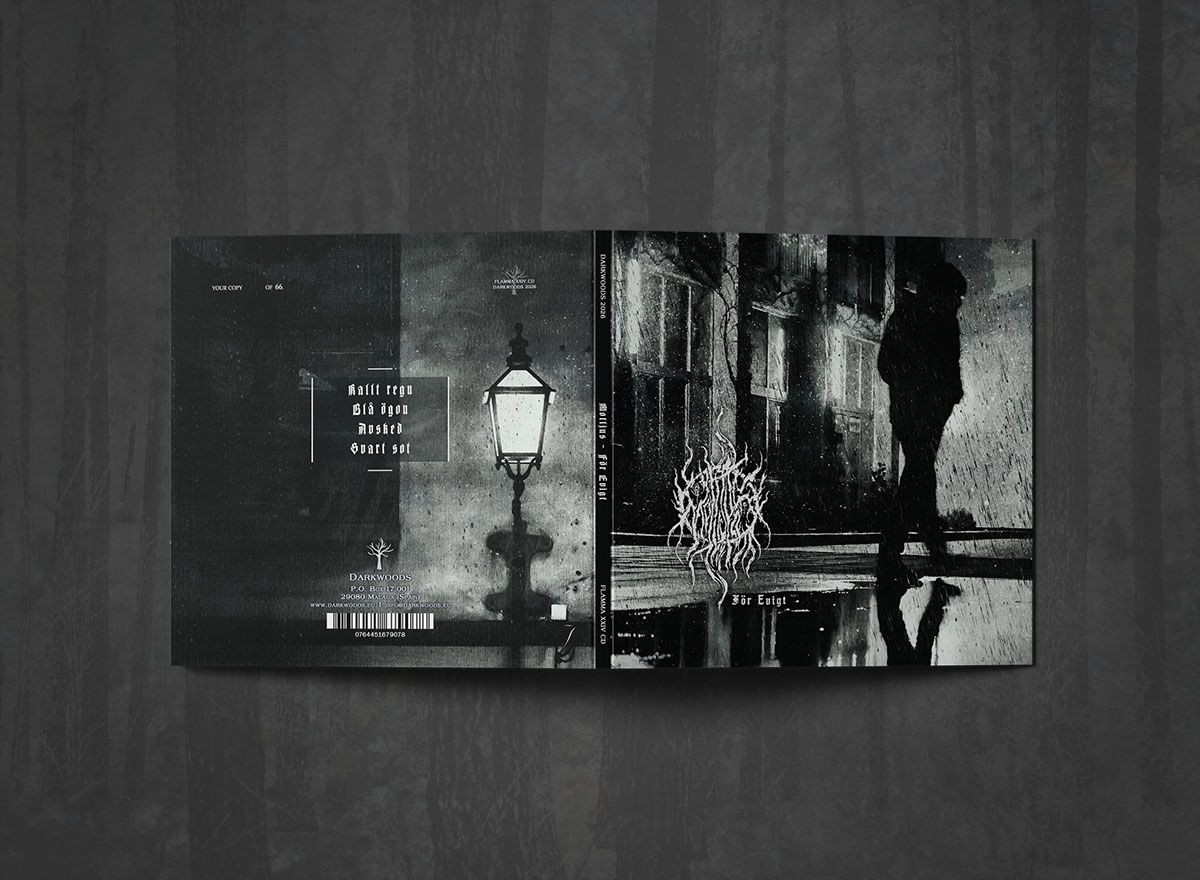 Additional artwork for "För evigt" by Motljus available at Darkwoods Webstore