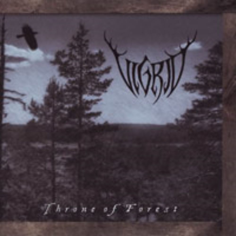 Front cover of "Throne of Forest" by Vigrid available at Darkwoods Webstore
