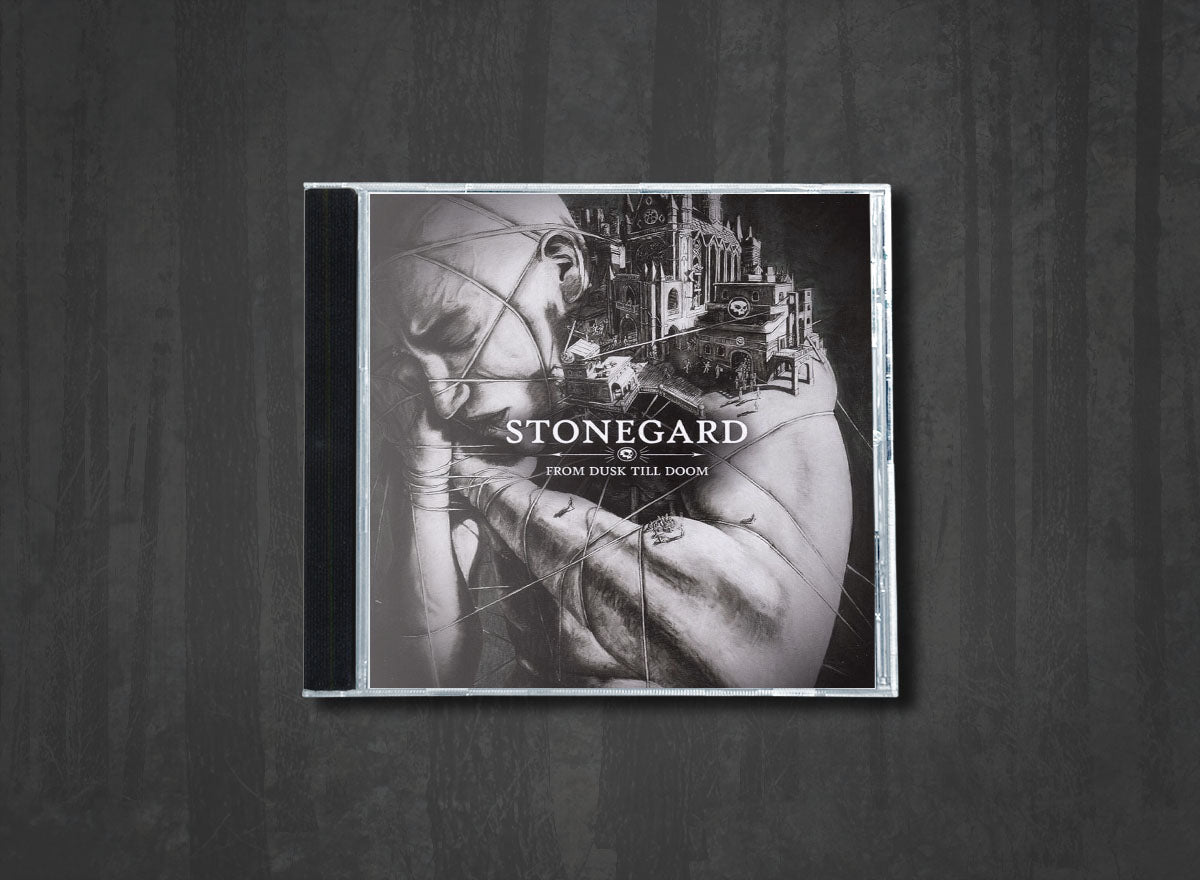 Additional artwork for "From Dusk till Doom" by Stonegard available at Darkwoods Webstore