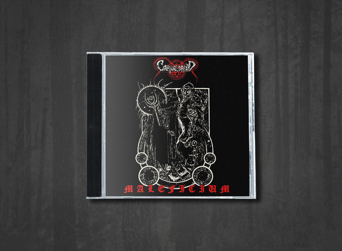 Additional artwork for "Maleficium" by Carnal Dread available at Darkwoods Webstore
