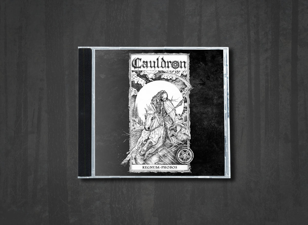 Additional artwork for "Regnum-Phobos" by Cauldron available at Darkwoods Webstore