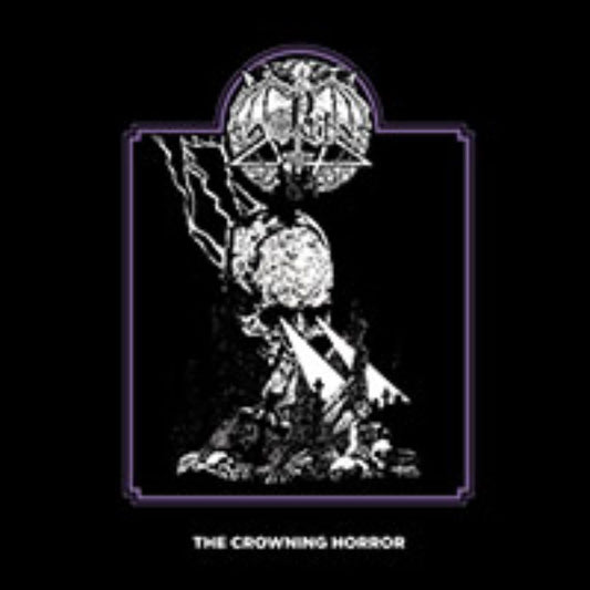 Front cover of "The Crowning Horror" by Pest available at Darkwoods Webstore