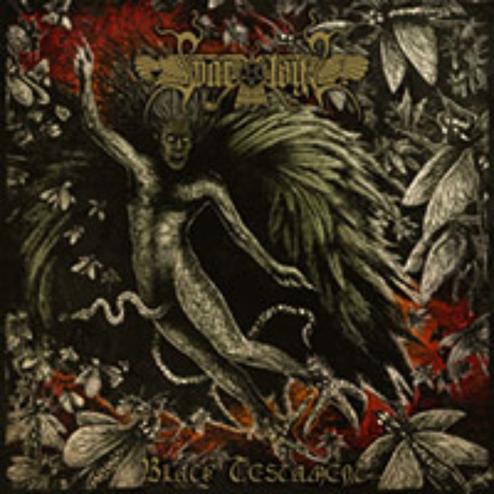 Front cover of "Black Testament" by Svartsyn available at Darkwoods Webstore