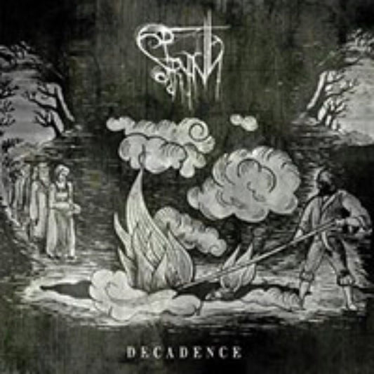 Front cover of "Decadence" by Strynn available at Darkwoods Webstore