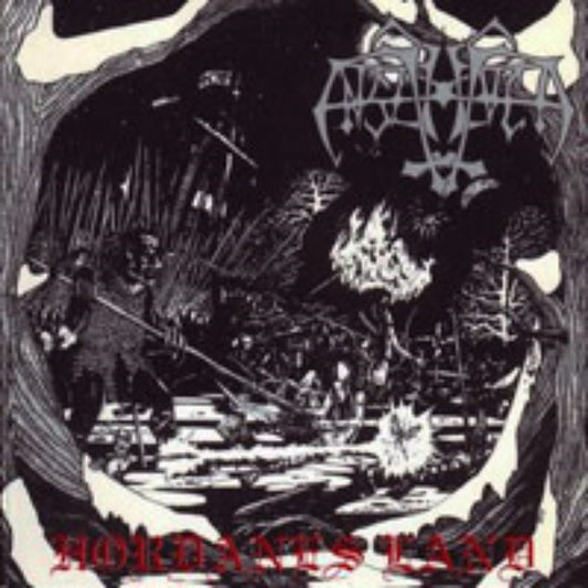 Front cover of "Hordanes Land" by Enslaved available at Darkwoods Webstore
