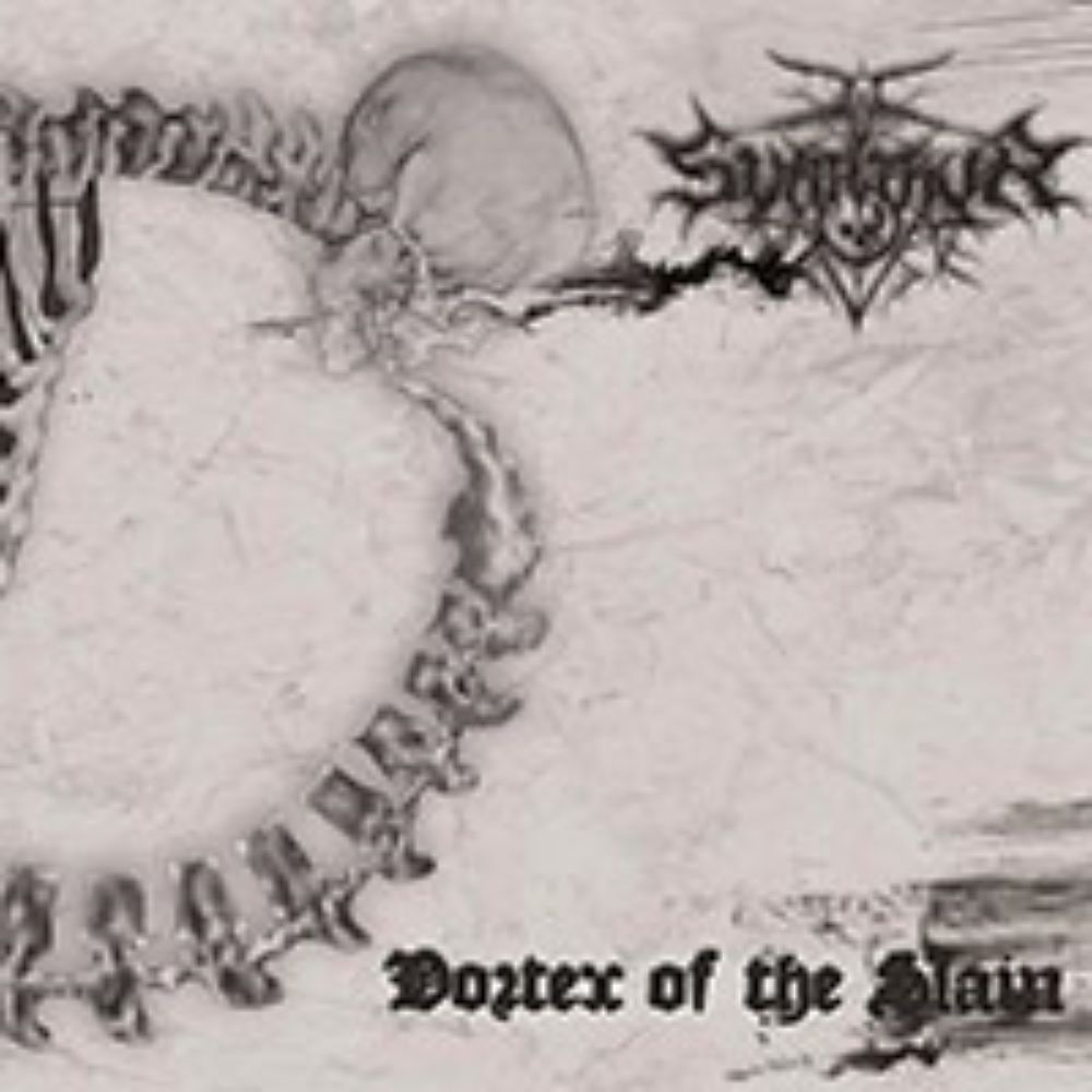 Front cover of "Vortex of the Slain" by Svarthyr available at Darkwoods Webstore