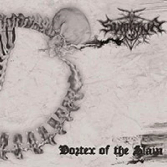 Front cover of "Vortex of the Slain" by Svarthyr available at Darkwoods Webstore