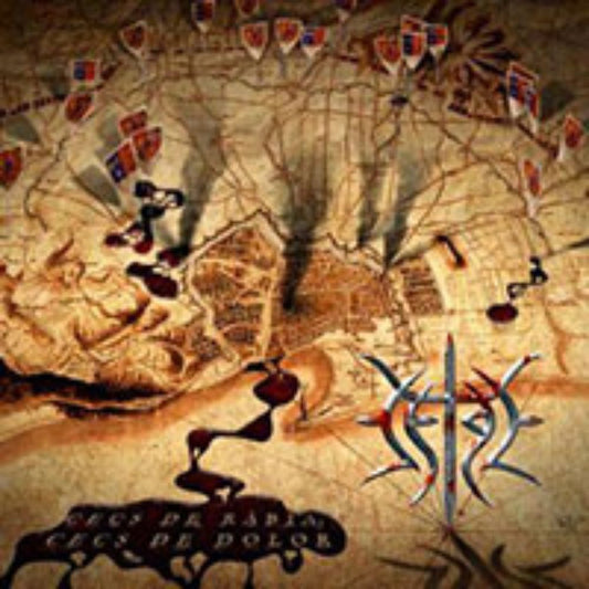 Front cover of "Cecs de Ràbia, Cecs de Dolor" by Setge available at Darkwoods Webstore