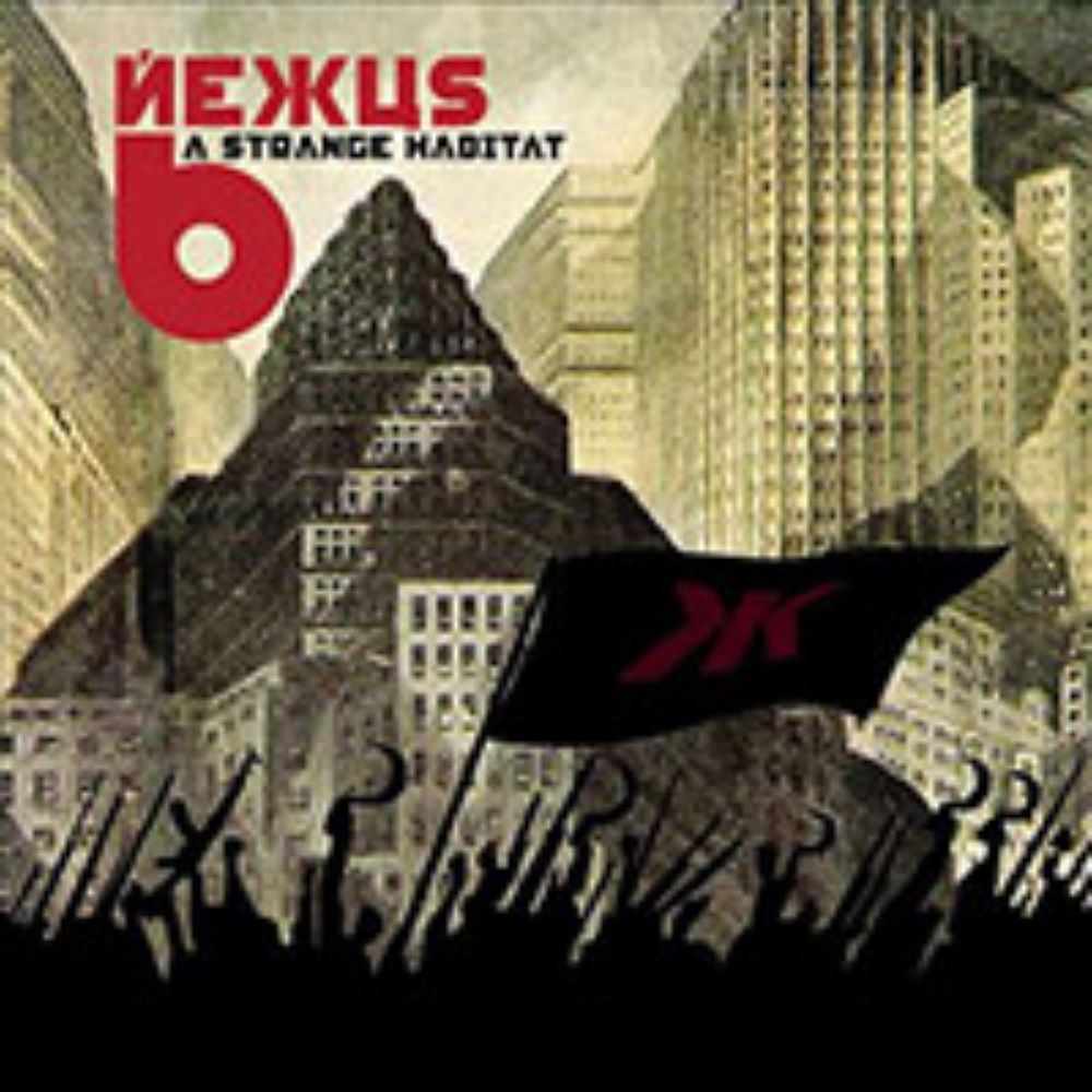 Front cover of "A Strange Habitat" by Nexus 6 available at Darkwoods Webstore