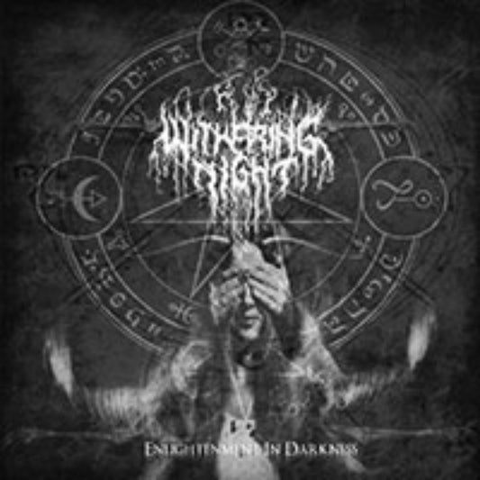 Front cover of "Enlightenment in Darkness" by Withering Night available at Darkwoods Webstore
